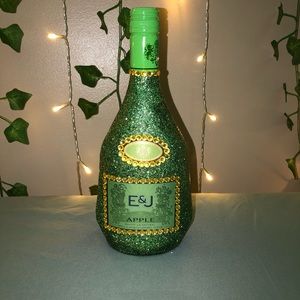 Decorative E & J bottle